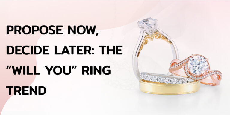 PROPOSE NOW DECIDE LATER THE WILL YOU RING TREND