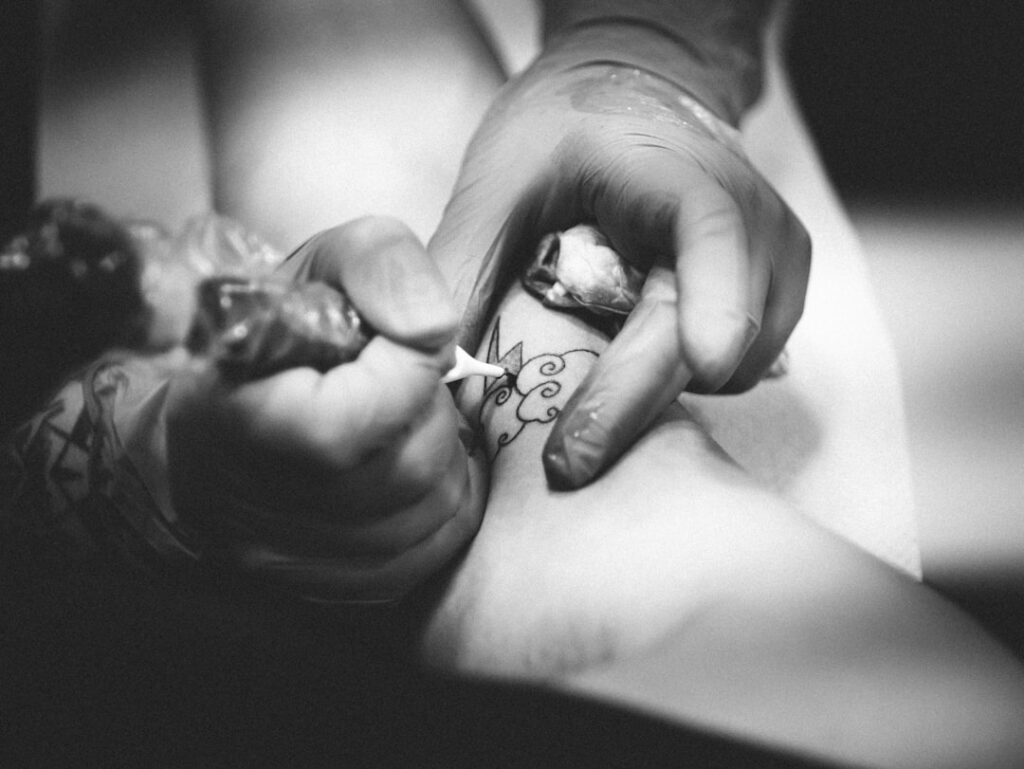 Embracing Simplicity: The Beauty of Line Work Tattoos